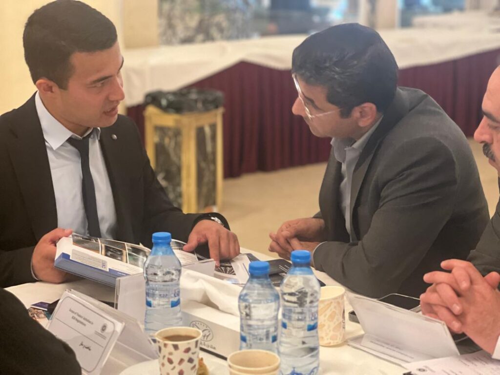 جلسه هیات تجاری ازبکستان با شرکت وسپار
