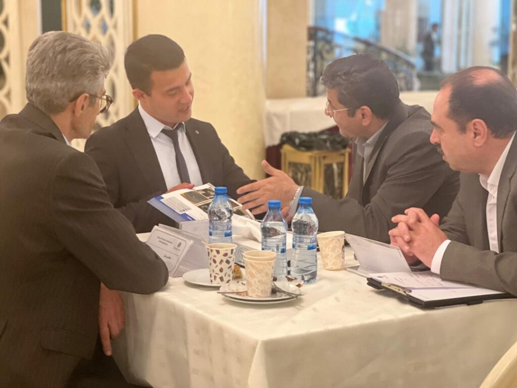 جلسه هیات تجاری ازبکستان با شرکت وسپار